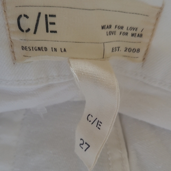 Current/Elliott Women's White Jeans Size 27 - Picture 8 of 9